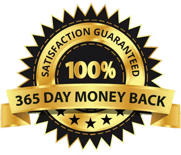 CogniSurge Money Back Guarantee Seal